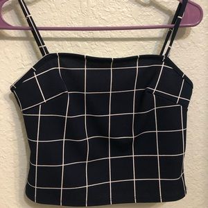 Grid Crop Top!